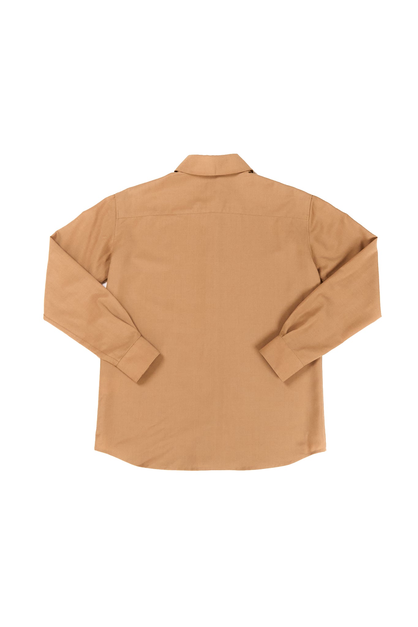 Beige Woolen Shirt