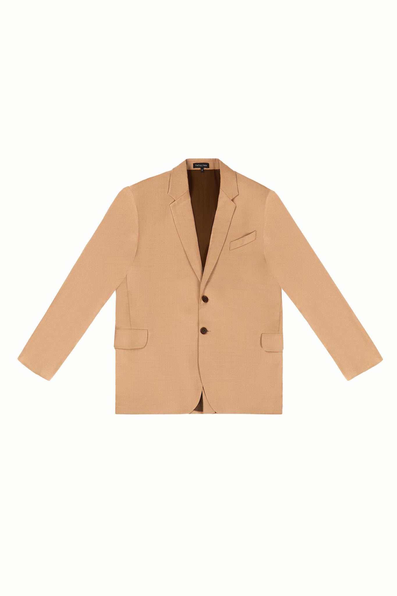 Beige Woolen Jacket