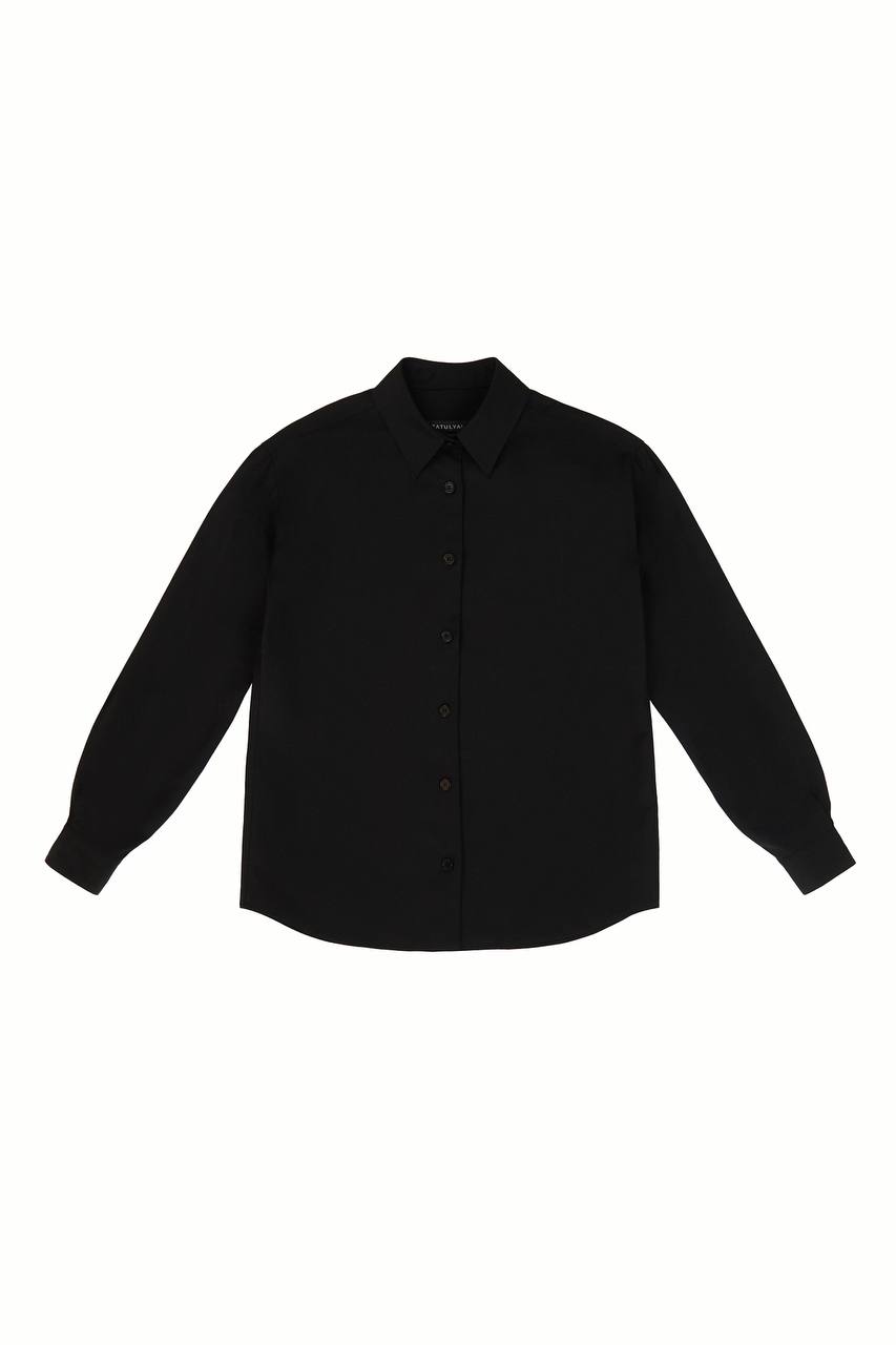 Black Woolen Shirt